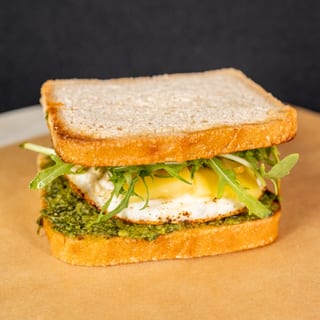 Egg Cheese Egg Sandwich